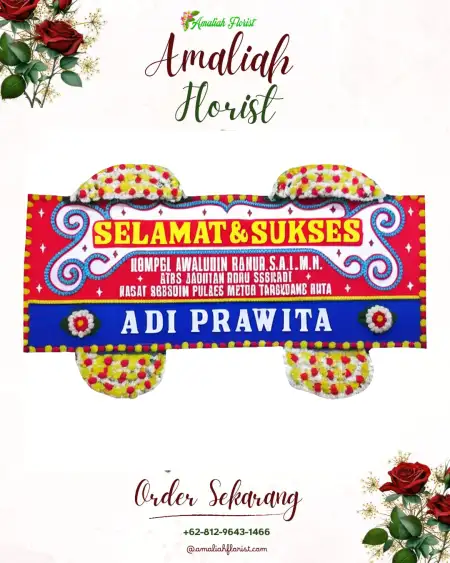 Papan Bunga Ucapan Selamat Dadimulyo